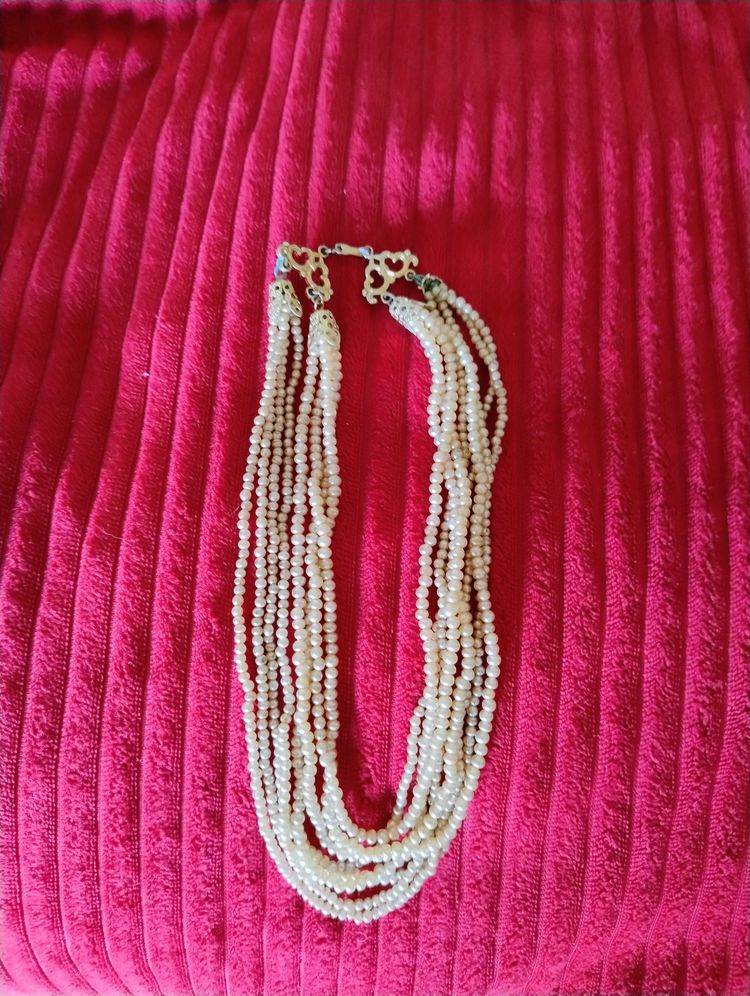 1930s Multi-Strand Faux Pearl Choker